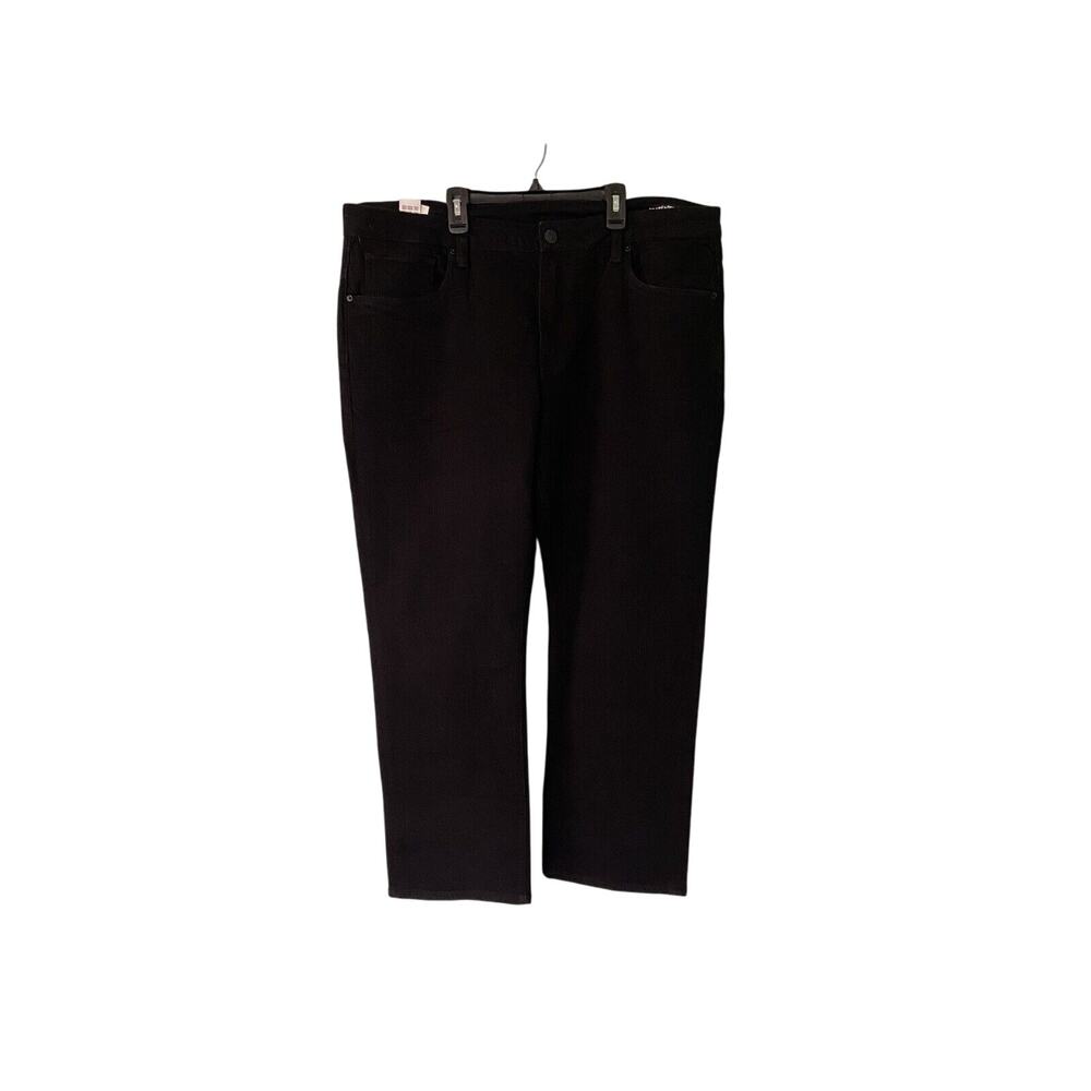 Buffalo David Bitton (NWT) - Men's Jeans Six-x 40W 30L Slim Straight Black Story